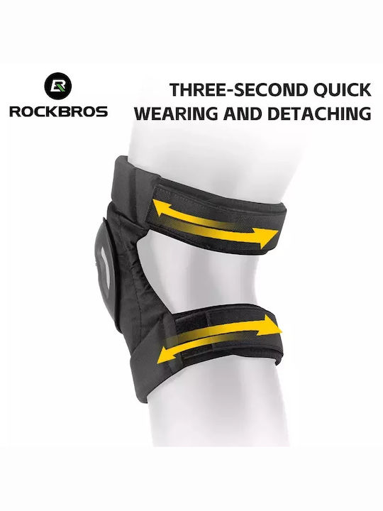 Rockbros Επιγονατίδες Μαύρες