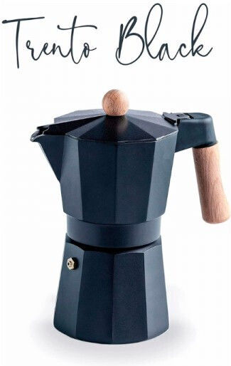 Lacor Elektrisch Espresso-Kanne 6 Cups Schwarz