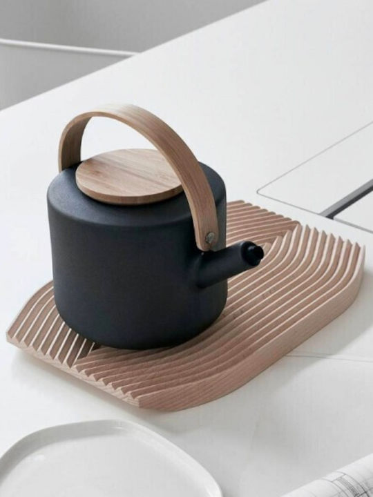 Stelton Wasserkocher Gusseisen Schwarz 1250ml