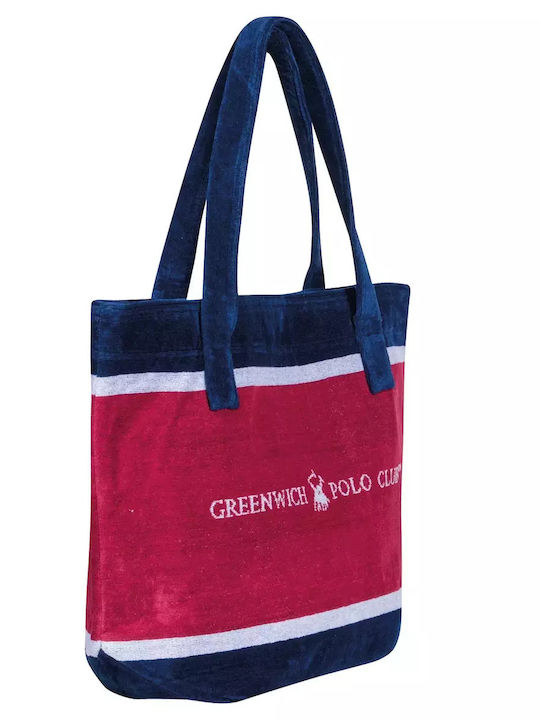Greenwich Polo Club Fabric Beach Bag Red