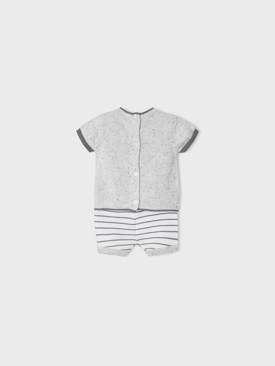 Mayoral Kids Set with Pants Summer 2pcs Gray 22-01205-039 84-45445-111