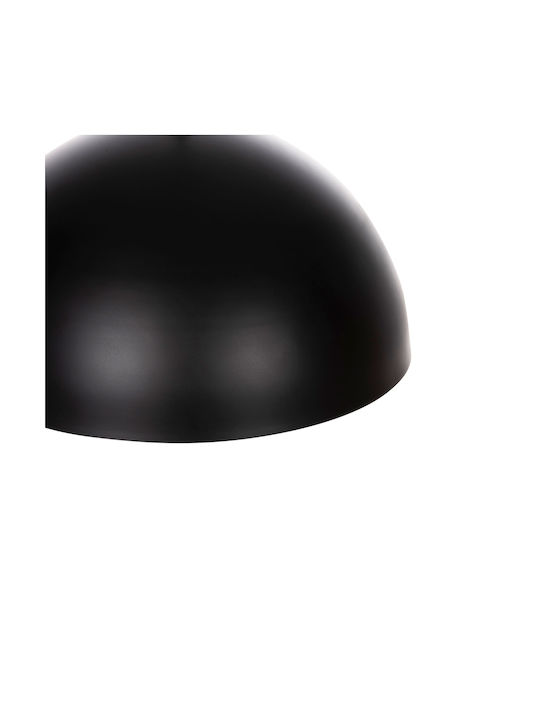 HomeMarkt Pendant Light Black Rail with Socket E27 20x40x125cm