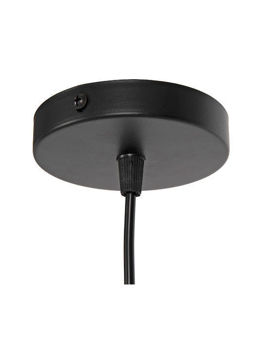 HomeMarkt Pendant Light Black Rail with Socket E27 20x40x125cm