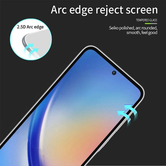 Pinwuyo 5g Pinwuyo 9h Full Face Tempered Glass Negru (Galaxy A35)