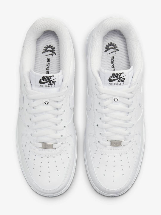 Nike Air Force 1 '07 EasyOn Adidași Bărbătești Albi FD1146-100