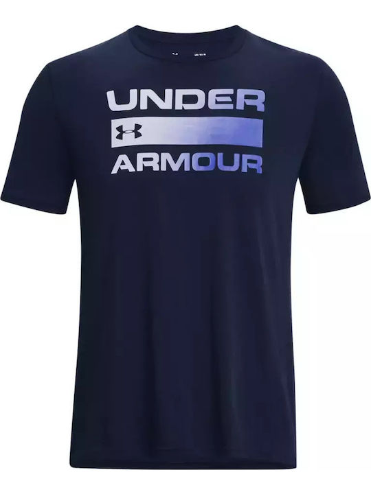 Team Issue Wordmark Athletic T-shirt Navy Blue
