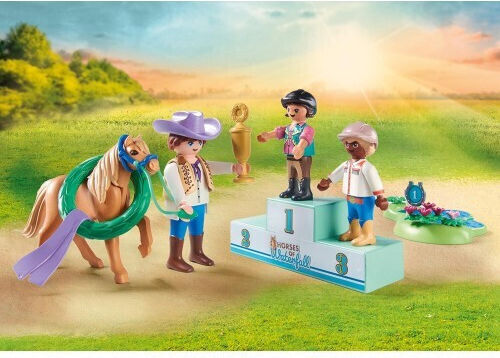 Playmobil Horses Of Waterfall Equestrian Competitions for 4-10 years old
