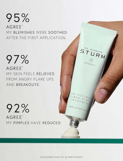 Dr. Barbara Sturm Ultimate Stinky Pimple Treatment Крем за лице против несъвършенства по кожата и акне с ориз и пантенол 30мл