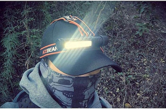 Acebeam Επαναφορτιζόμενος Φακός Κεφαλής LED IP68 με Μέγιστη Φωτεινότητα 3000lm