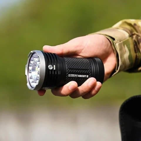 Acebeam Επαναφορτιζόμενος Φακός LED IPX8 με Μέγιστη Φωτεινότητα 34000lm