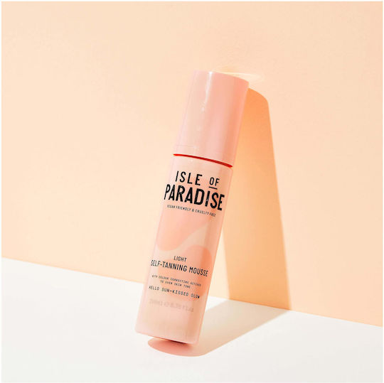 Isle of Paradise Self-Tanning Mousse Автобронзант Мус Body Светъл 200мл