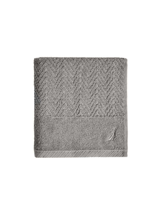 Nautica Кърпа за лице 50x100см. Сив Тегло 570гр/кв.м