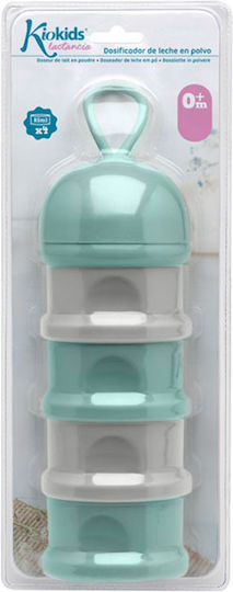 Kiokids Dozator de lapte praf Verdeς 1buc