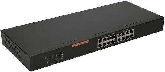 Extralink HEXON Unverwaltet L2 Switch mit 16 Ports Ethernet