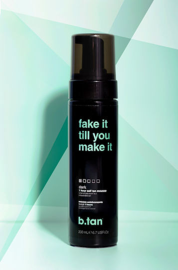B.Tan Fake It Till You Make It Self Tanning Mousse Body Dark 200ml