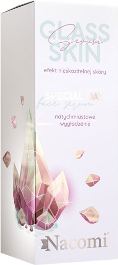 Nacomi Glass Skin Αντιγηραντικό Serum Προσώπου με Πεπτίδια 40ml