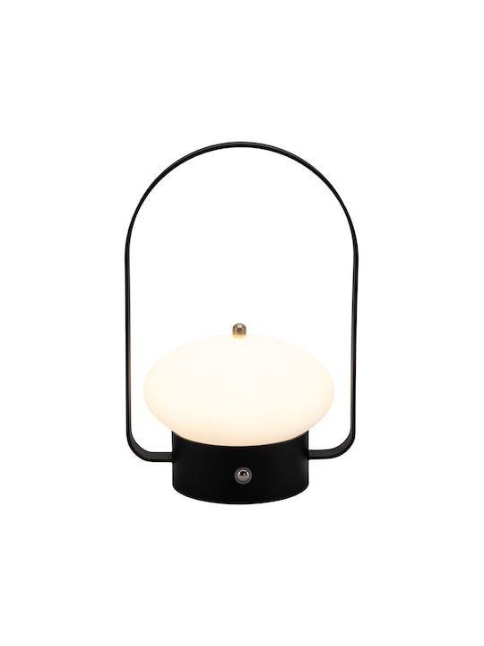 ArteLibre Barcelona Dekorative Lampe Laterna Schwarz