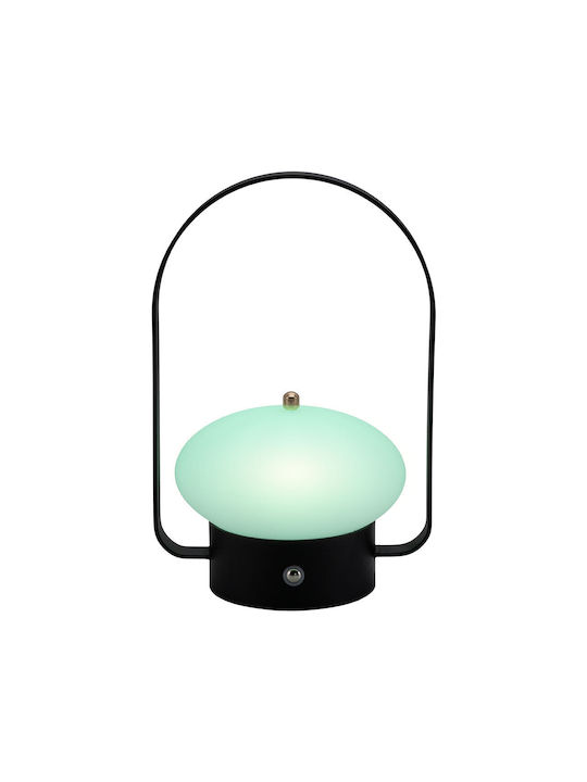 ArteLibre Barcelona Dekorative Lampe Laterna Schwarz