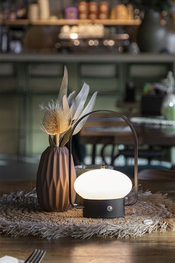 ArteLibre Barcelona Dekorative Lampe Laterna Schwarz