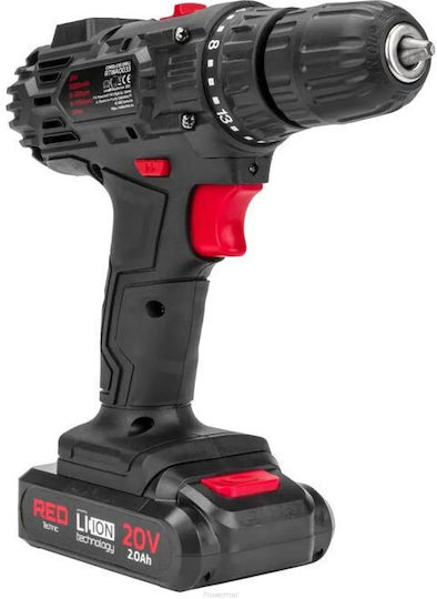 Red Technic RTWA0033 Двигател За Бормашина На Батерия 20V 1x2Ah