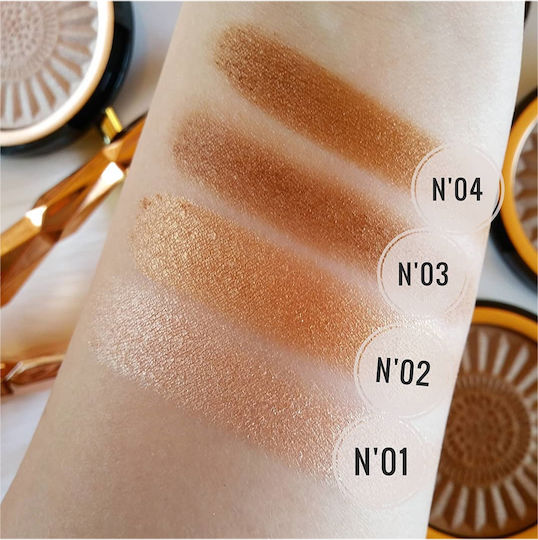 Revers Cosmetics Bronze&shimmer Bronzing Brightening Powder Powder 9gr
