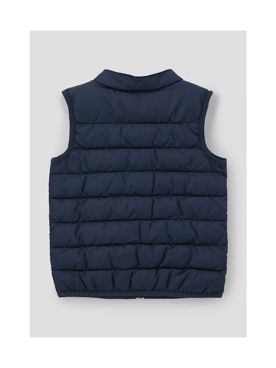 S.Oliver Kinderjacke Ärmellos Blau