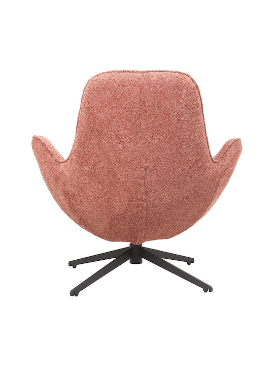 Sessel Drehbar Pink 86x76x87cm