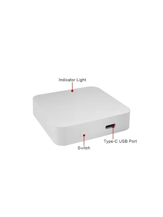 Smart Wall-mounted Combination Key Holder with Keyboard 7.2x12.2x12.2cm