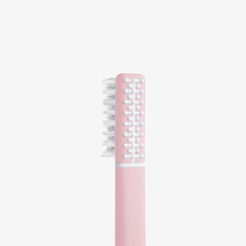Piuma Manuelle Zahnbürste Weiche Rosa