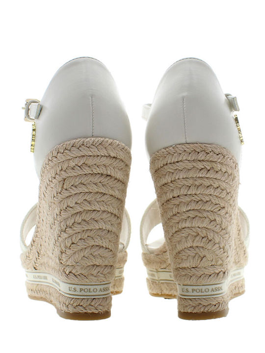 Aylin Damenplattformen Beige