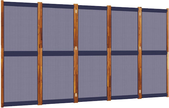 vidaXL Decorative Room Divider Wooden 350x180cm