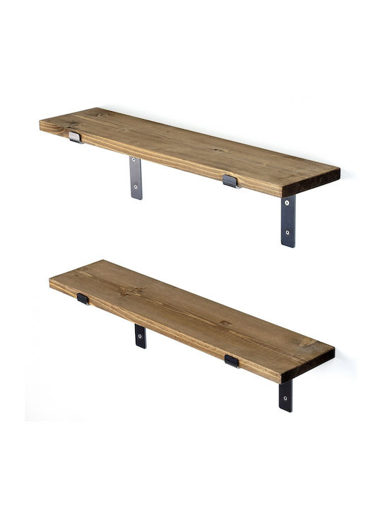 Regal Wand Clyde Walnut 60x14x16cm