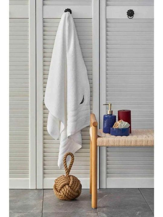 Nautica Хавлиена кърпа за тяло 70x140см. Бяла Тегло 500гр/кв.м
