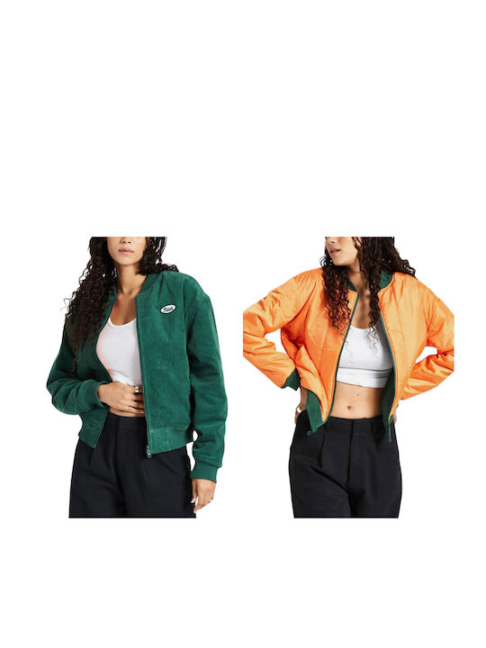 Brixton Scurt Jachetă de femei Jachetă bomber Reversibilă Verde