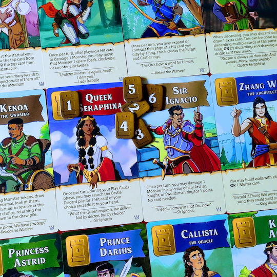 Game Expansion Castle Panic: Crowns and Quests for 1-6 Players 12+ Years Old (EN) Fireside