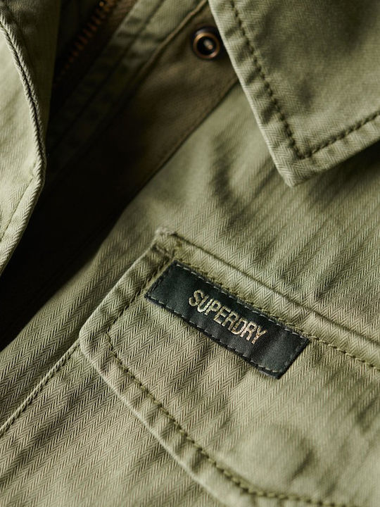Women's Short Lifestyle Jacket for Winter Khaki
