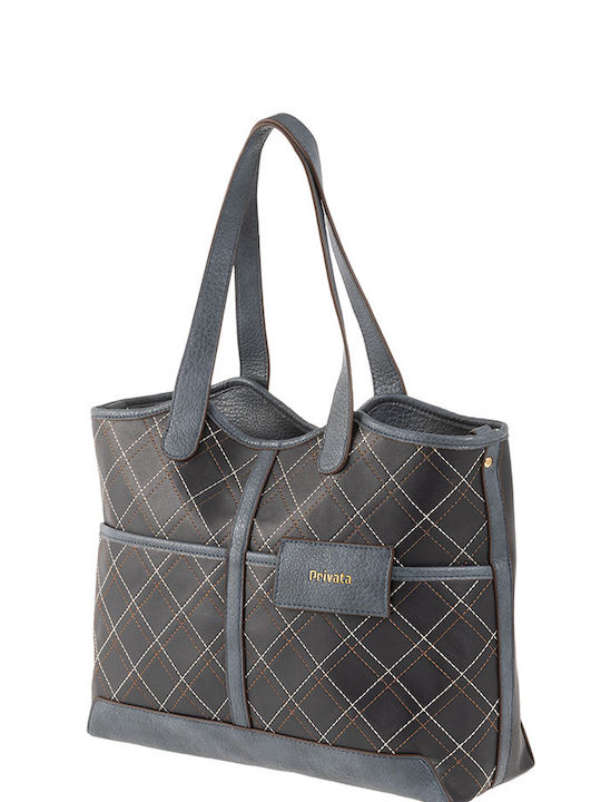 Privata Damen Tasche Schulter Blau