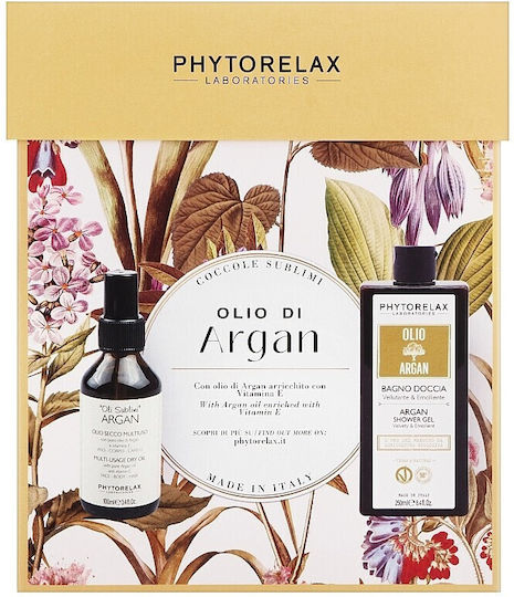 Phytorelax Argan Σετ Περιποίησης για Καθαρισμό Σώματος 2τμχ