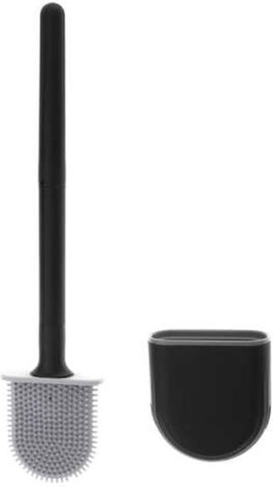 ikonka Plastic Toilet Brush Black