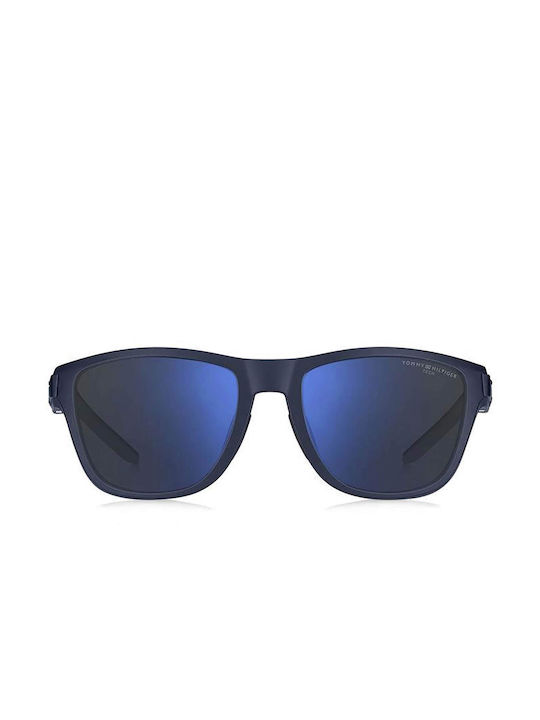 Tommy Hilfiger Sonnenbrillen mit Marineblau Rahmen und Blau Spiegel Linse TH1951/S R7W/ZS