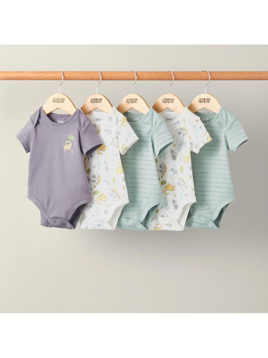 Mamas & Papas Baby Bodysuit Underwear Set Short-Sleeved EMBRIME