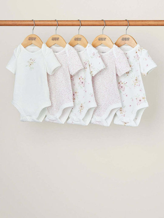 Mamas & Papas Baby Bodysuit Underwear Set Rose