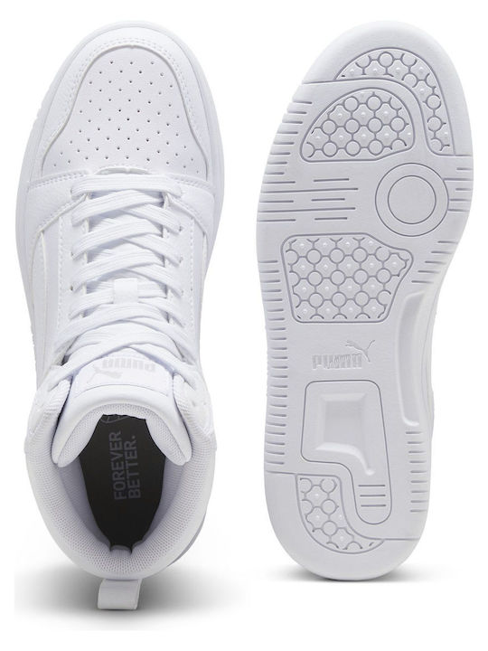 Puma Rebound V6 Mid Jr Детски Ботуши - 39383105