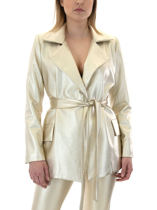 Twenty 29 Women's Blazer GOLD