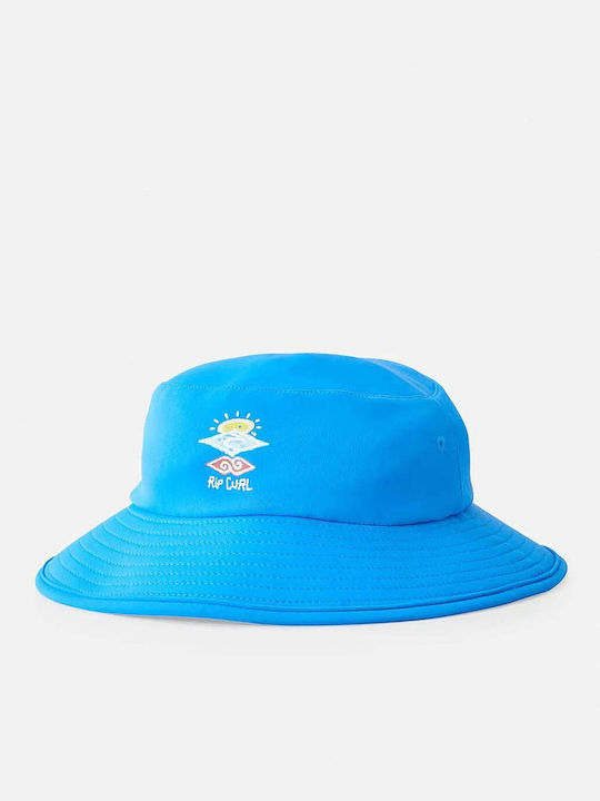 Rip Curl Kids' Hat Fabric Sunscreen Beach Hat Blue