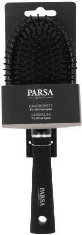 Parsa Βούρτσα Μαλλιών Μαύρη