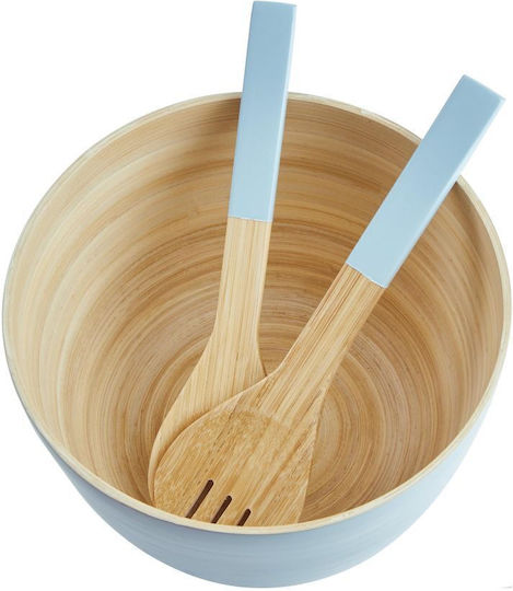 Butlers Σετ Bamboo Εργαλείων Σερβιρίσματος 2τμχ Γαλάζιο