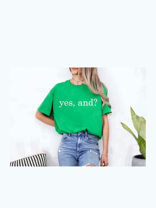 Fruit of the Loom Ariana Grande Yes And T-shirt Βαμβακερό
