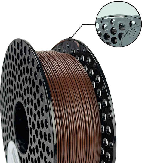 Azurefilm PETG 3D-Drucker-Filament 1.75mm Braun 1kg