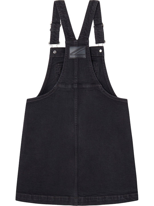 Pepe Jeans Rochie-salopetă pentru copii Girl Pg951665-000 (000/denim)